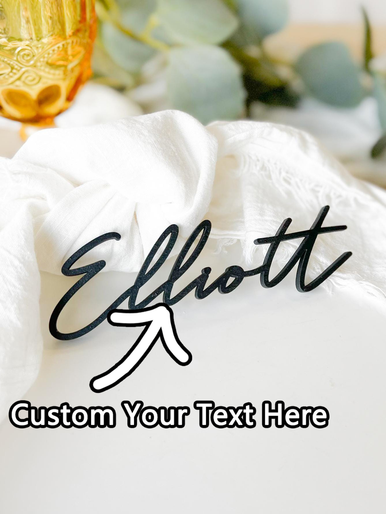 1PC Custom Seat Card - Persona - огляд і ціна Event & Party Supply Photos