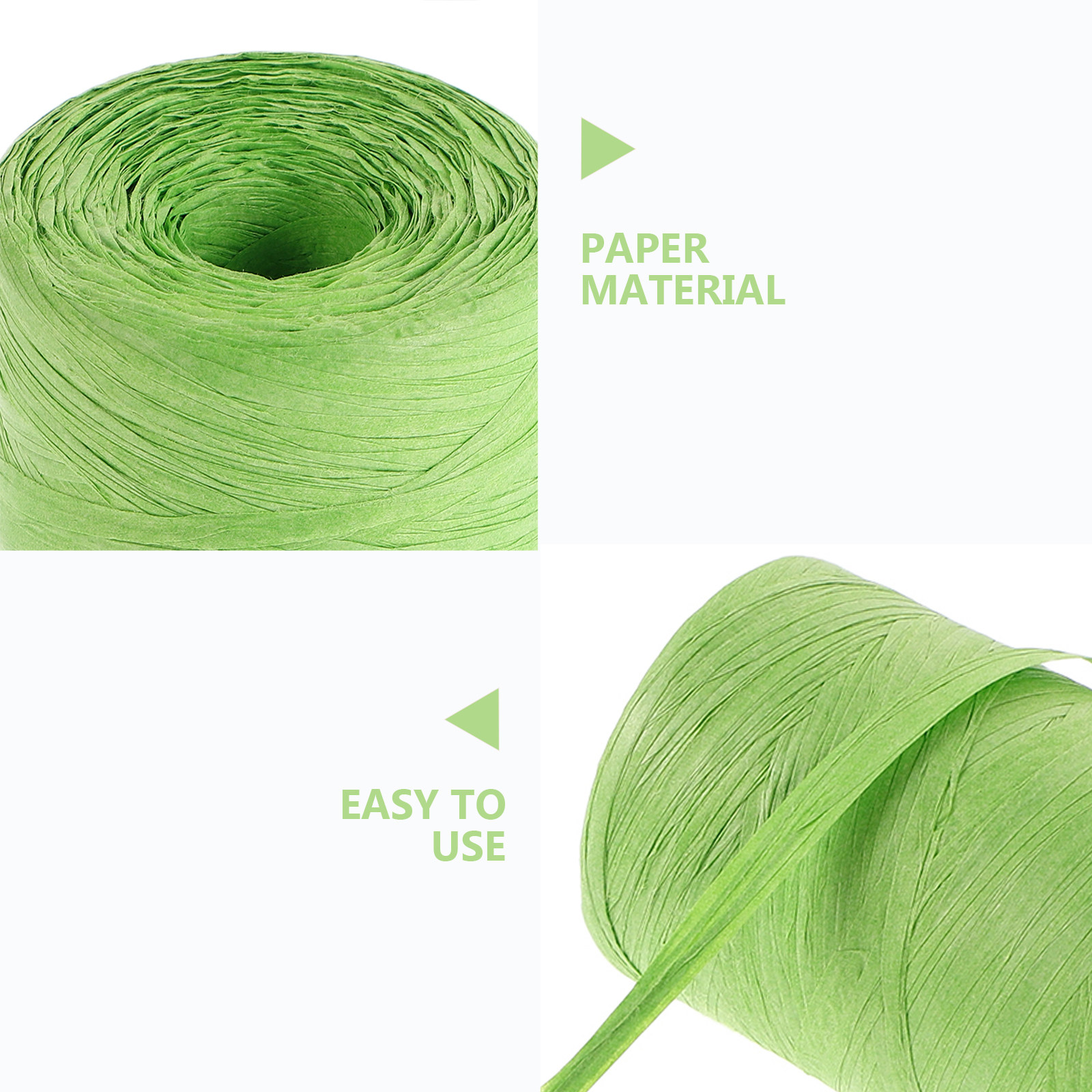 Colored Raffia Paper String Fl - огляд і ціна Papercraft Supply Ribbon