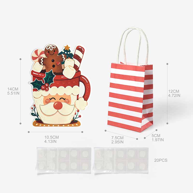 10/20Pcs Mini Christmas Cartoo - огляд і ціна Event Party Shop
