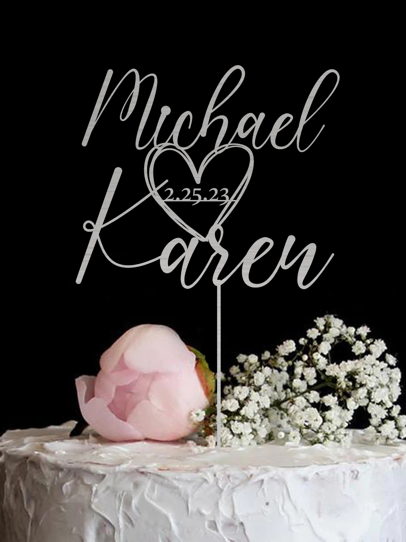 Custom Cake Topper - 1PC Perso - огляд і ціна Event Suppliers