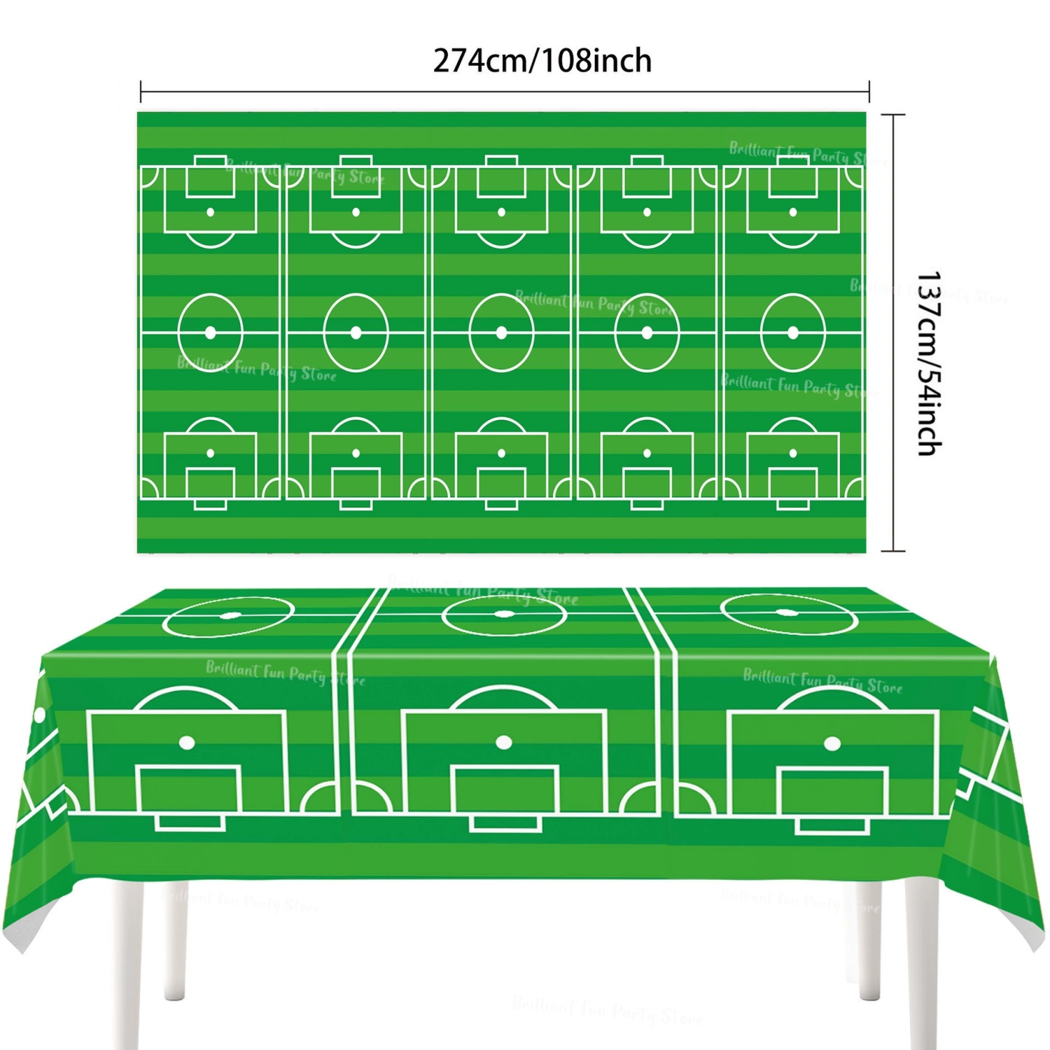 Soccer Basketball Theme Tablec - огляд і ціна Table Cloth Disposable