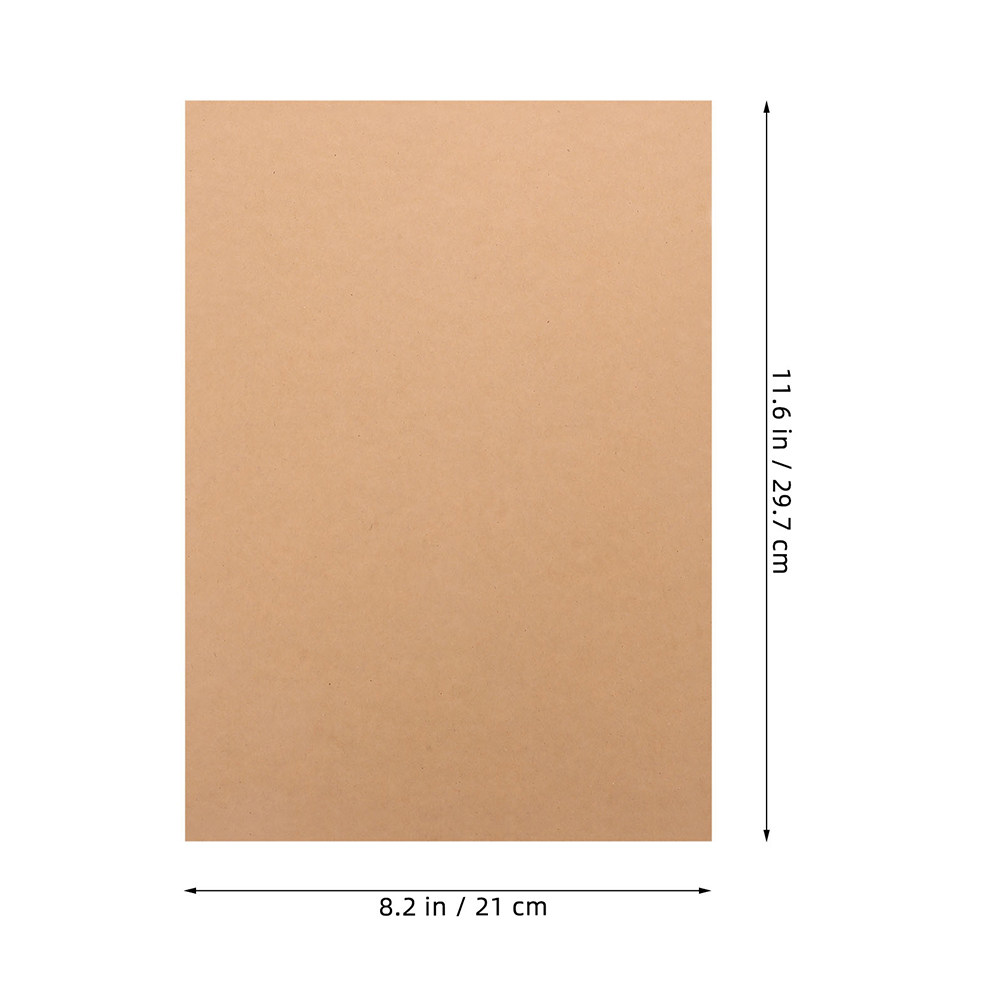 50Pcs Thick Kraft Cardstock Pa - огляд і ціна Papercraft Supply Invitation