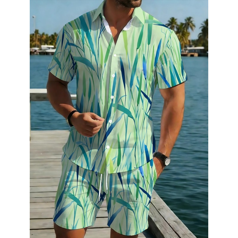 Summer Men's Tropical Print Sh - огляд і ціна Event & Party Supply Photos