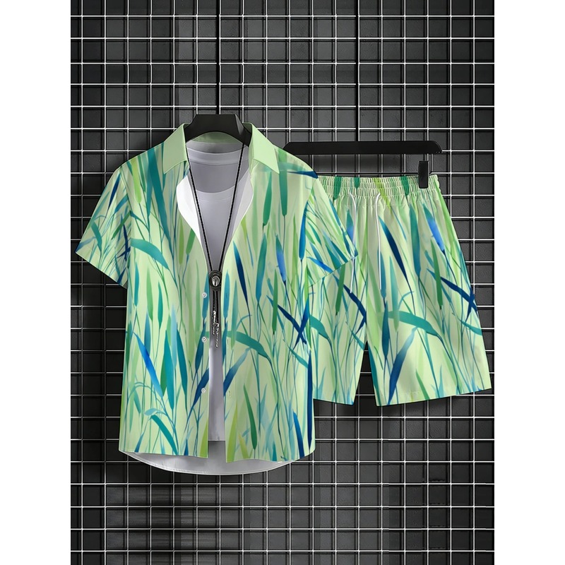 Summer Men's Tropical Print Sh - огляд і ціна Event & Party Supply Photos
