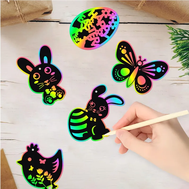 Scratch Paper Cards with Woode - огляд і ціна Papercraft Supply Ribbon
