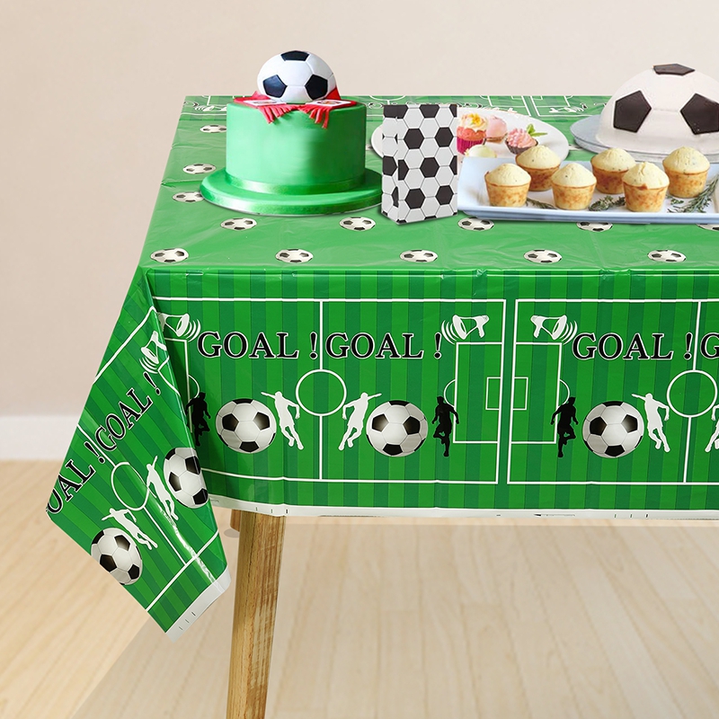 Soccer Theme Disposable Tablec - огляд і ціна Table Cloth Disposable
