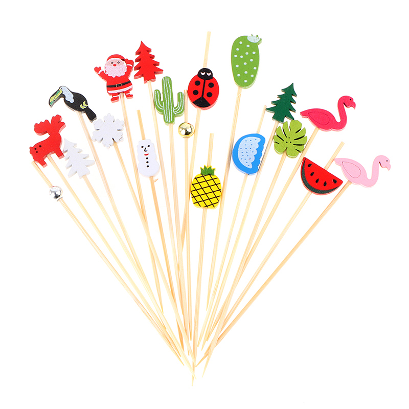 50/100Pcs Star Disposable Bamb - огляд і ціна Centerpiece Stick