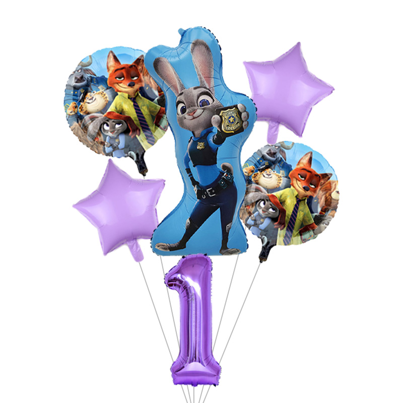 Zootopia Animal Cartoon Balloo - огляд і ціна Balloon Arch Kit