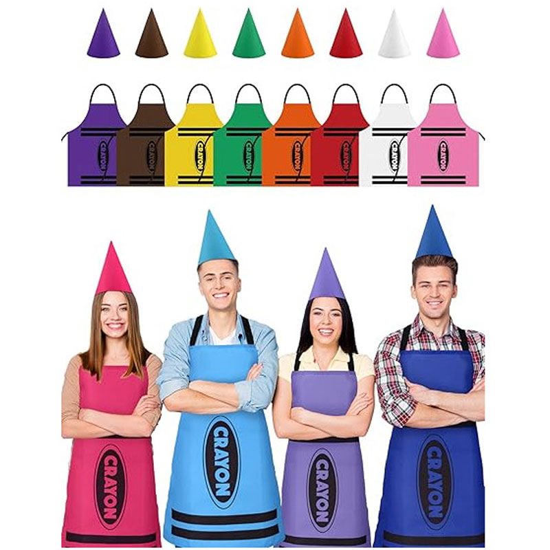 Colorful Crayon Themed Gnome S - огляд і ціна Party Hat Cone