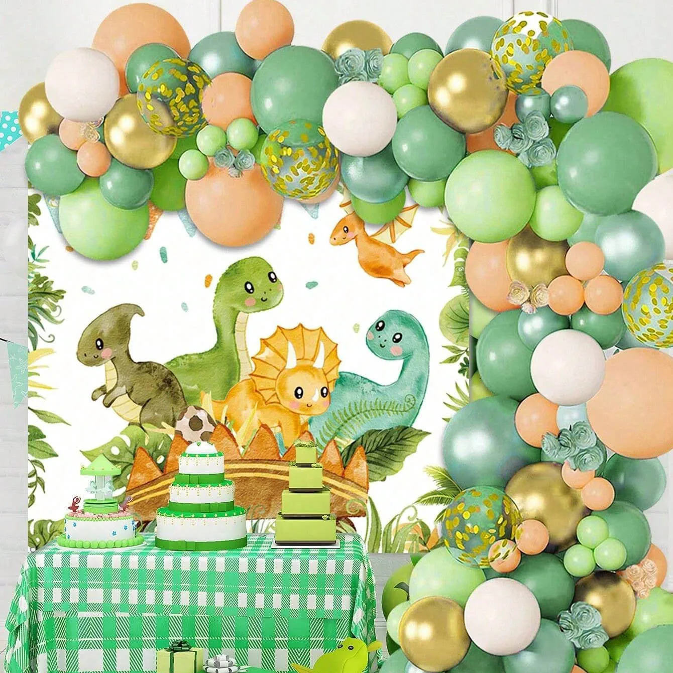 Dinosaur Balloon Set Arch for  - огляд і ціна Balloon Arch Kit