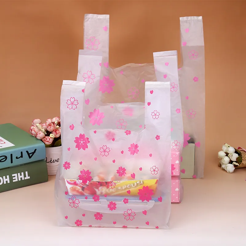100Pcs/bag Pink Sakura Vest Ba - огляд і ціна Event Party Shop