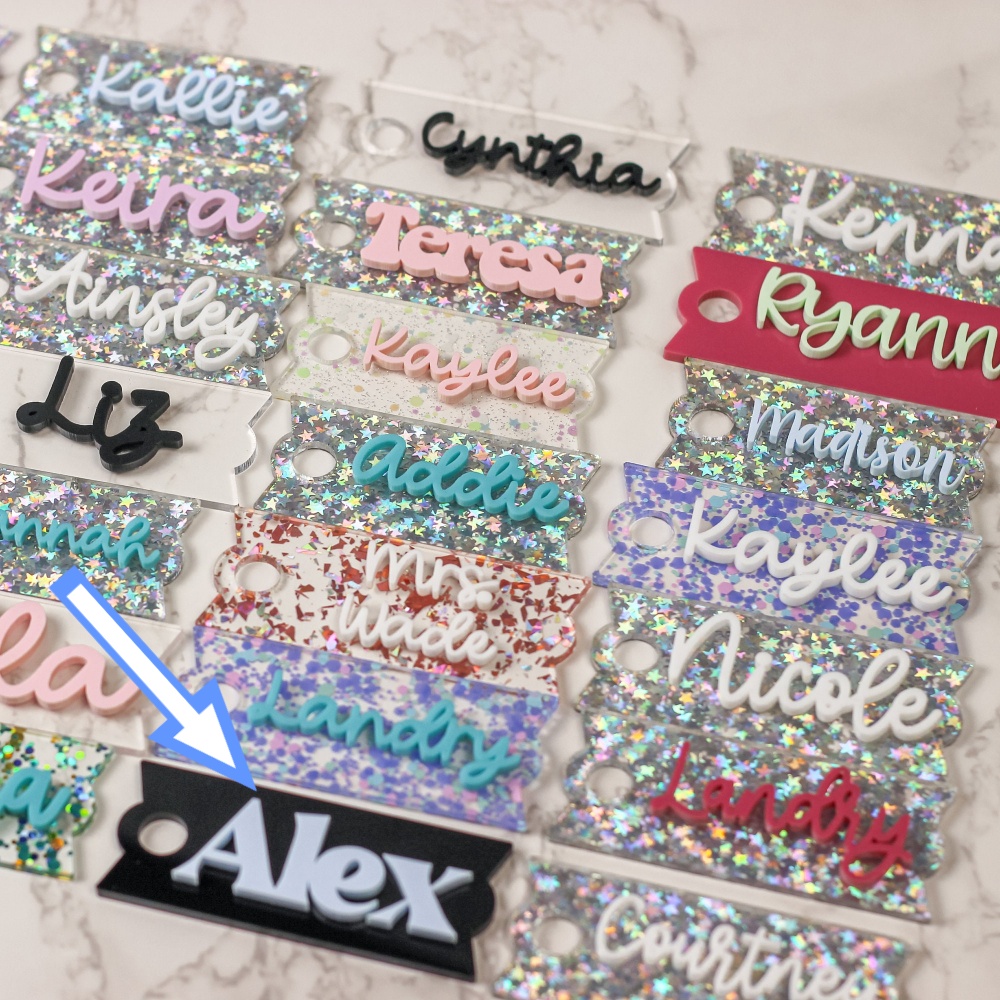 1PC Custom PMMA Cup Charm - Pe - огляд і ціна Event Suppliers