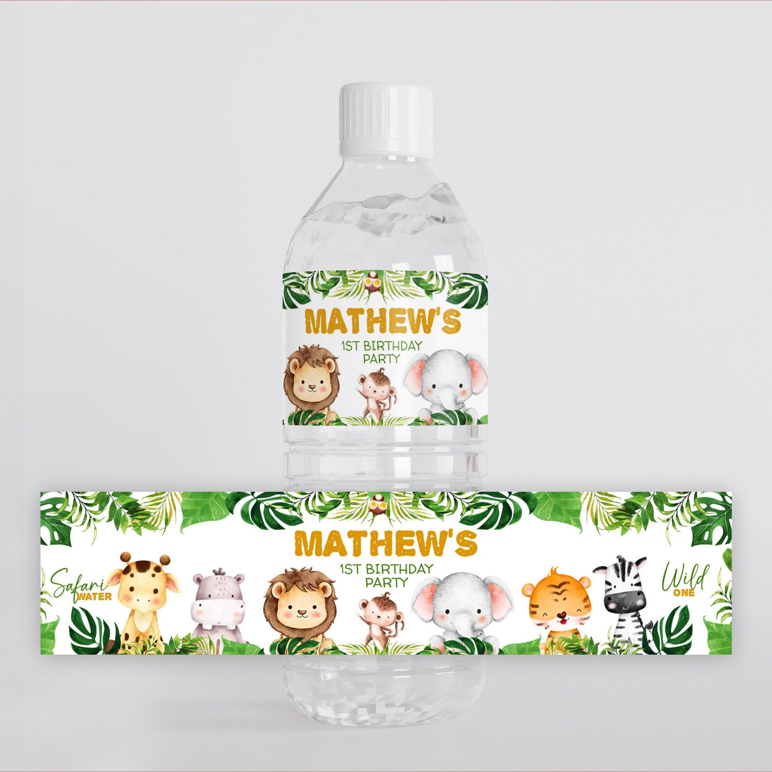Custom Water Bottle Label, Per - огляд і ціна Party Event Supplier
