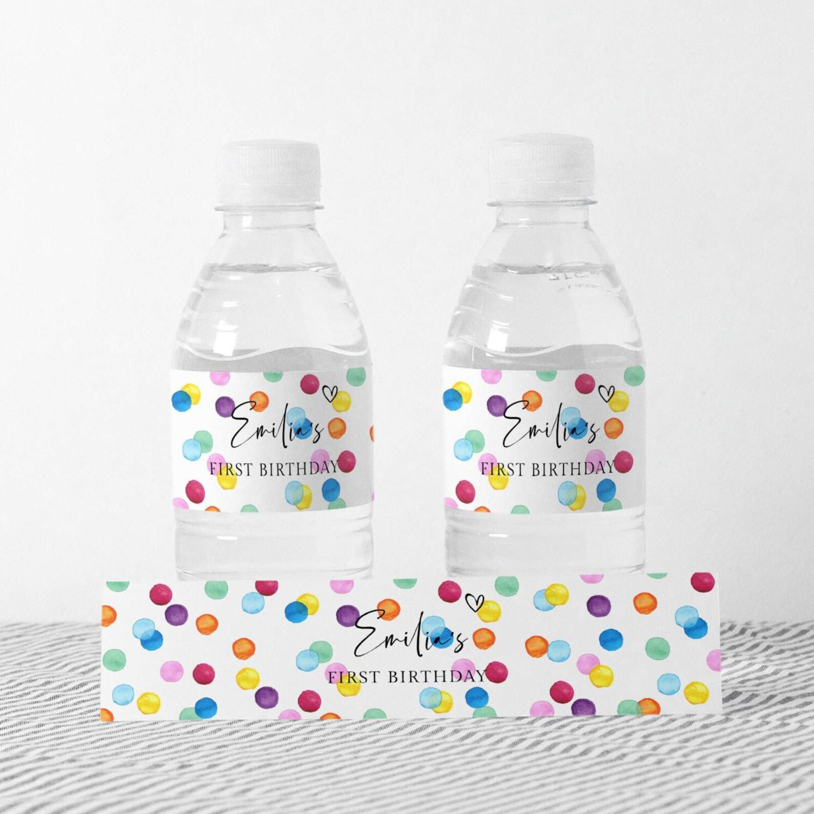 Custom Water Bottle Label, Per - огляд і ціна Party Event Supplier