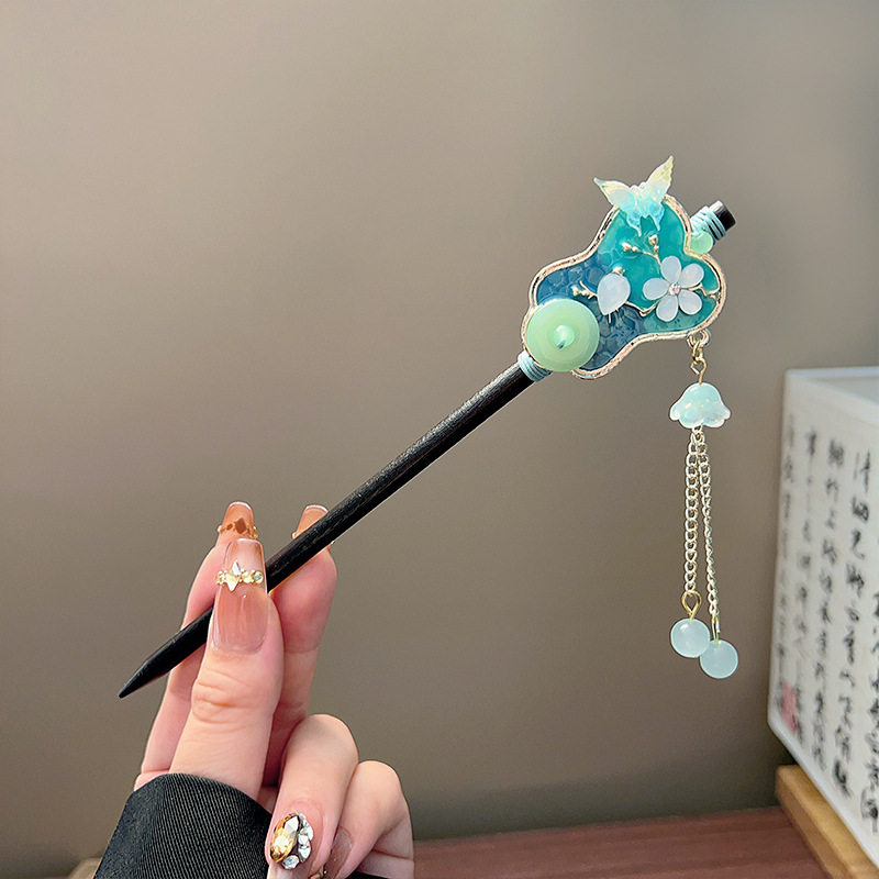 Classic Tassel Hair Stick Blac - огляд і ціна Event Suppliers
