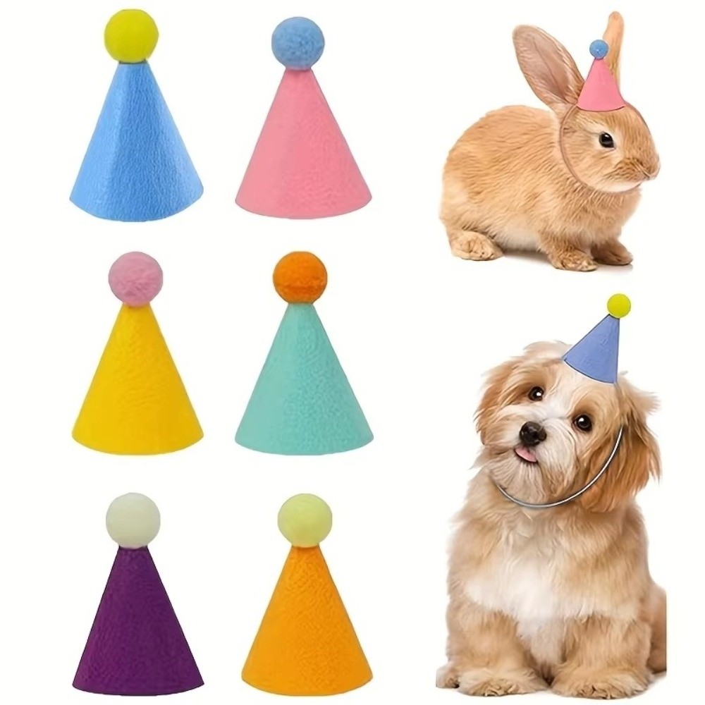 Reusable 6pcs Set Mini Party H - огляд і ціна Party Hat Cone