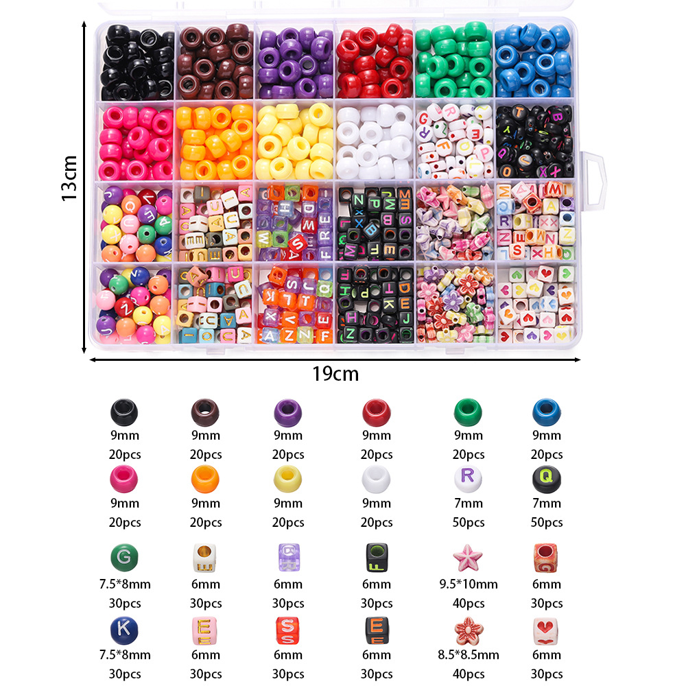 1 Box Colorful Acrylic Pony Be - огляд і ціна Event Suppliers