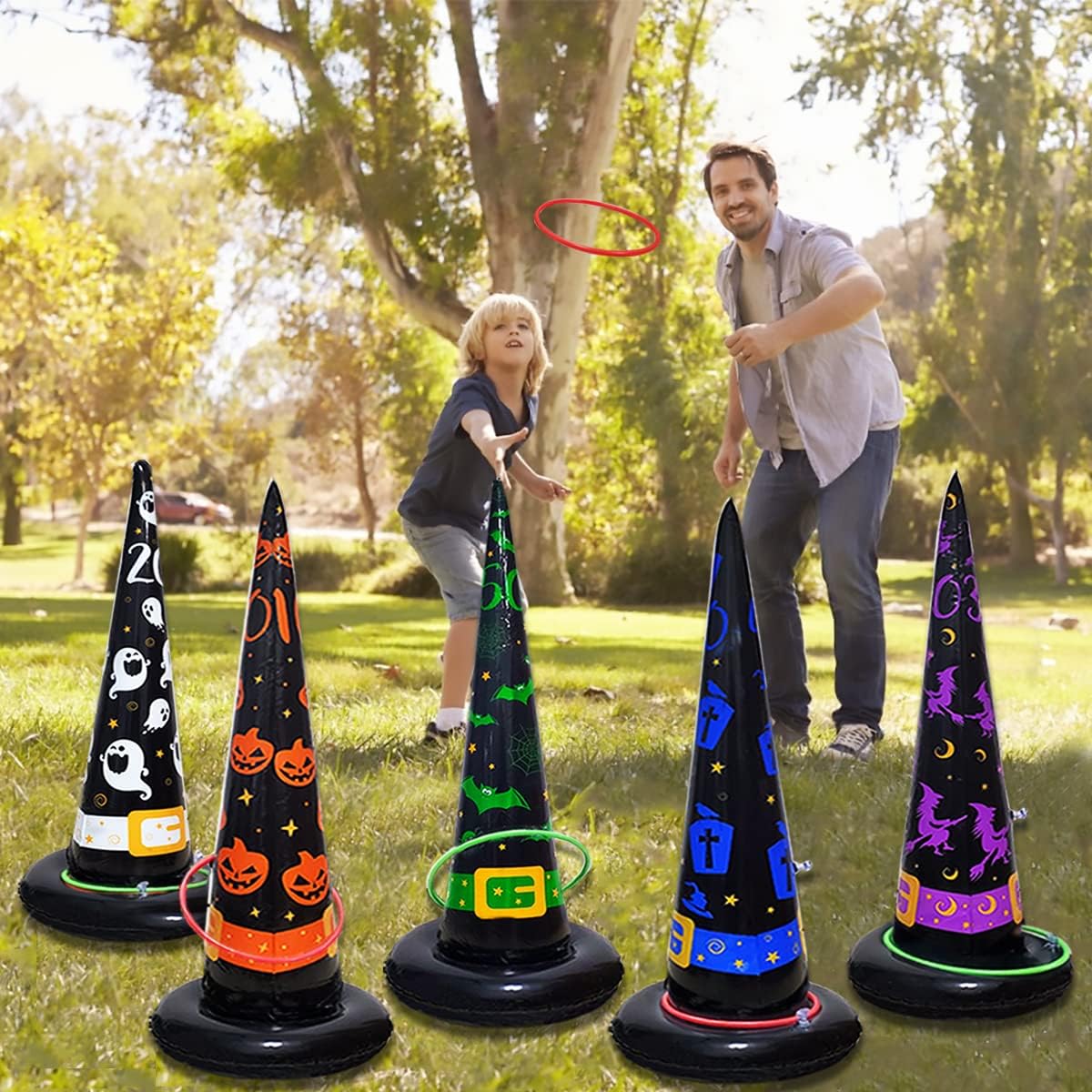 1-10Sets Halloween Inflatable  - огляд і ціна Party Hat Cone